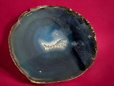 Pierre & Minéraux - Agate Bleue (Cassée, Voir Photo)