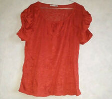 Joli haut Femme Neuf de Marque "Armand Thierry" taille 4 (44/46) manches courtes