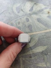 chevalière argenté homme