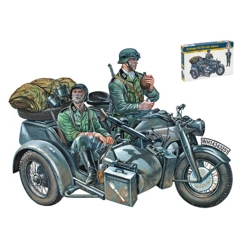 Zundapp ks750 with sidecar - zundapp, kit