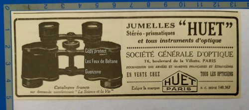 Huet jumelles stereo - huet,