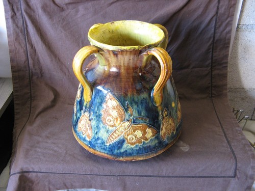 Superbe vase poterie - , terre