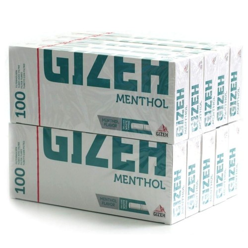1000 tubes gizeh menthol - gizeh,