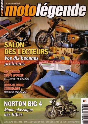 Moto legende 161 agusta - legende,