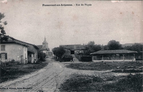 Cpa passavant argonne - cpa, 51