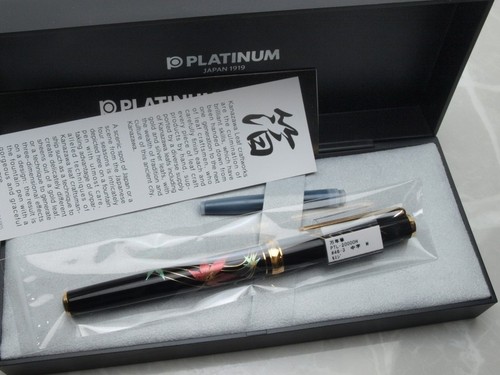 Platinum maki kanazawa - maki-e, leaf