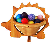 Hérisson Pain Coquille Panier Pliant 30x30cm Obst- Bois dessous de Plats Pliable