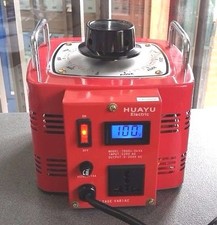 Autotransformateur VARIAC 2000VA  tension variable 0-270 VAC 10 Amp 230V NEUF