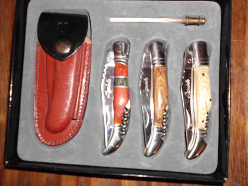 Coffret couteaux de poche - 3,