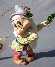 TIMIDE BASHFUL blanche neige Ornement ORNAMENT Disney JIN SHORE ENESCO A9039 NEW
