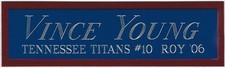 LORENZO NEAL TITANS NAMEPLATE
