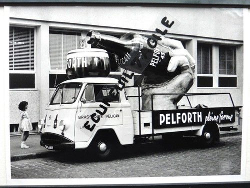 Photo camion publicité bière - camion,
