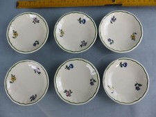 VILLEROY & BOCH ALT STRASSBURG rare lot 6 assiettes de dinette , parfait état