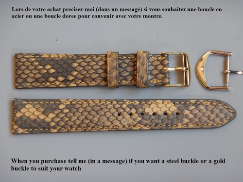 Solide bracelet python - mm,
