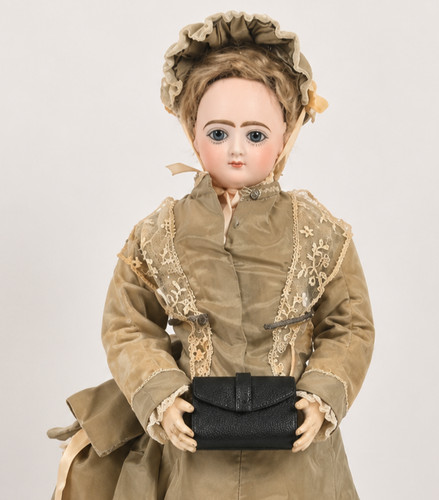 Poupée ancienne rare - ancienne, sac