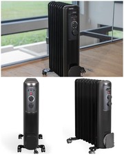 Radiateur à bain d'huile Noir
