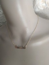 Collier Ras Le Cou Prénom