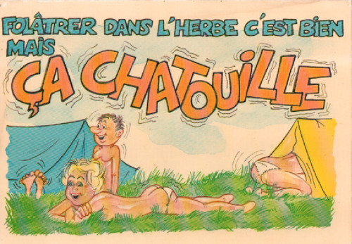 Carte postale humoristique - postale,