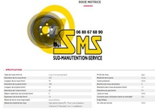 ROUE MOTRICE VULKOLLAN