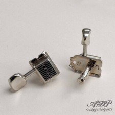 6 Mecaniques Gaucher en ligne Vintage Kluson LH Single Line 1:15 Nickel