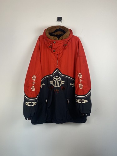 Veste anorak brodée - , aztèque