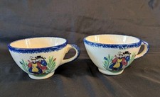 Paire de Bolée à cidre Couple Breton Breizh Faiencerie Pornic Bretagne