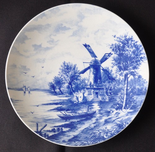 Assiette murale faïence