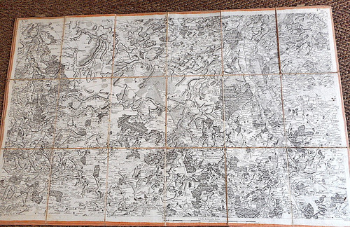 Carte map cassini xviii - carte,