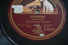Disque GRAMOPHONE SERENADE-