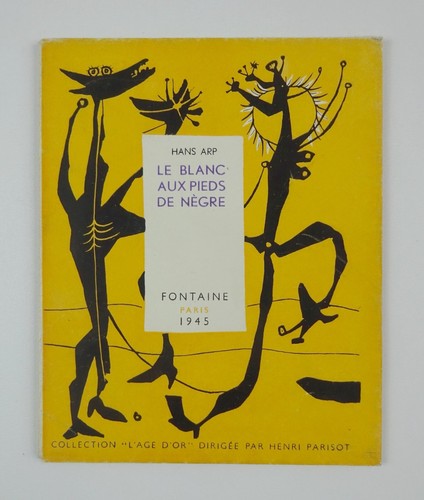 Hans arp blanc aux pieds - arp, le