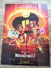 Affiche de cinéma pliée "