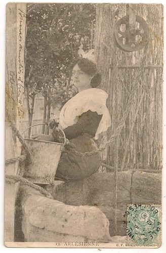 Carte postale ancienne costume - postale,