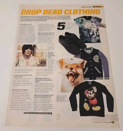 Drop dead clothing - clothing, sykes)
