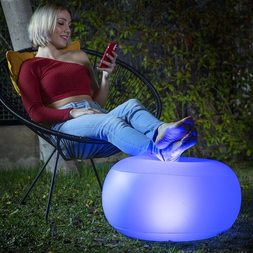 Siège gonflable avec led - gonflable,