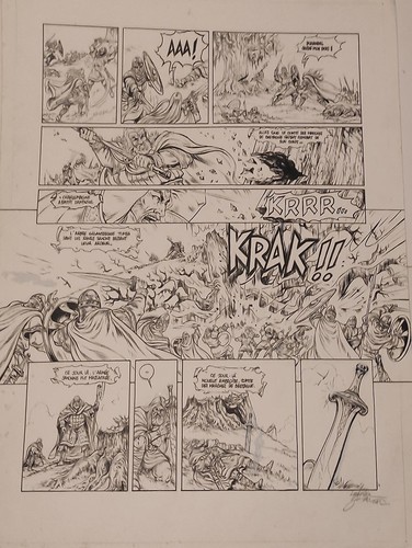 Planche originale durandal - originale,