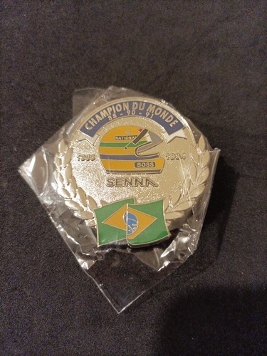 Pin ayrton senna - senna, champion