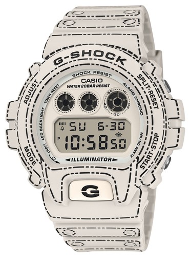 Casio shock série - g-shock, 6900