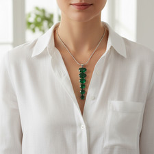 Collier pendentif en argent