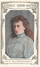 Chromo GUERIN BOUTRON Célébrités N°538