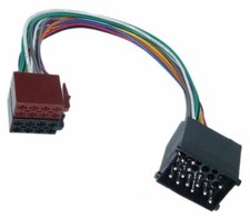 Pour BMW E30 E31 E32 E34 E36 E39 E46 E53 din Iso Adaptateur Autoradio Câble Mâle
