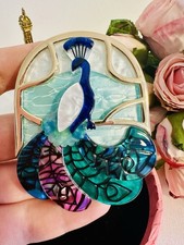 🦚 Broche Erstwilder paon