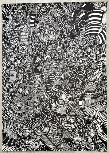 Dessin original signé - original,