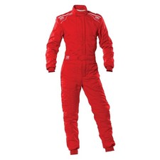 Combinaison de rallye de course OMP Racing SPORT (approuvée FIA) rouge -...