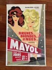 Affiche cabaret pin up - cabaret,, pin-up