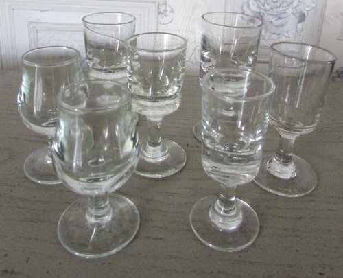 Ensemble anciens verres - ensemble, de