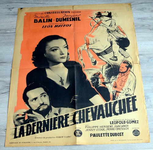 Derniere chevauchee - chevauchee, (1946)