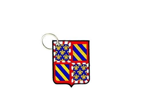 Porte cle cles clef - , brode