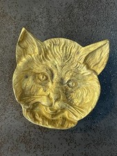 Cendrier Vide Poche Chat Bronze