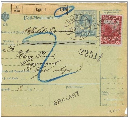 Che2 autriche lettre - autriche,