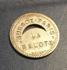 JETON À CONSOMMER LA BELOTE